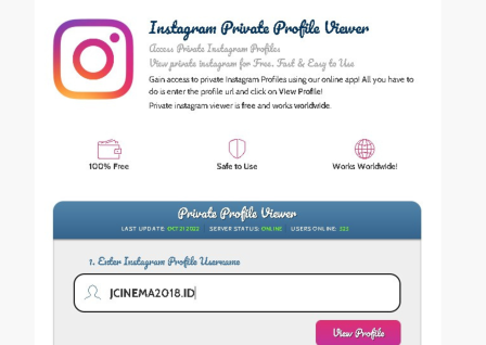 Private Instagram Viewer Tanpa Verification